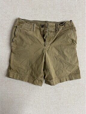 American Eagle Mens 30 Tan Ne(x)t Level Flex Khaki Chino Cargo Shorts